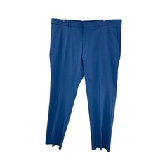 Tommy Hilfiger THFlex Tate Mens Blue Stretch Fabric Dress Pants 40W x 30L