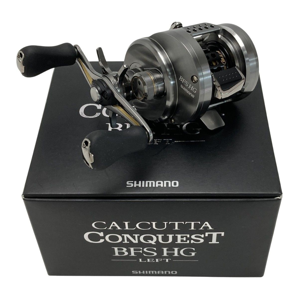 Shimano Calcutta Conquest BFS HG L Left 03676 Bait Reel Used Box