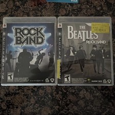 Playstation 3 Game Lot Of 2 Beatles/Rock Band