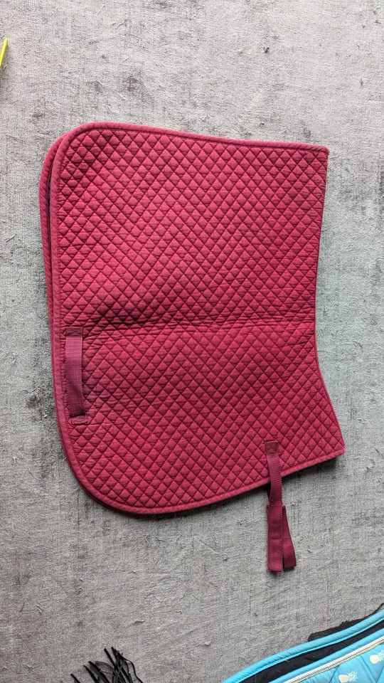 Schabracke Rot Dressur Warmblut Full - Bild 2 von 4