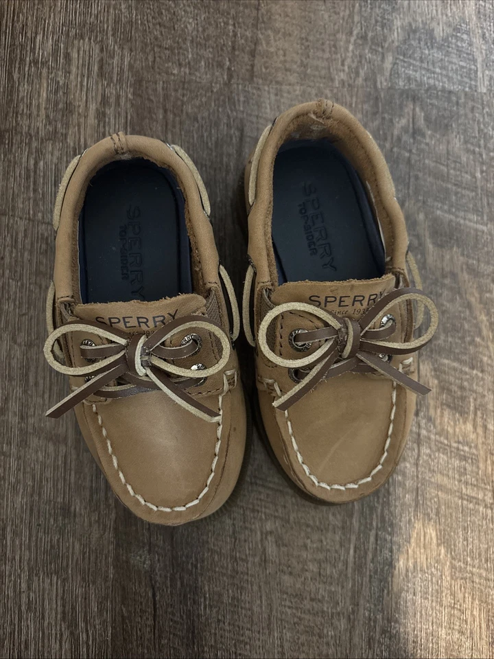 Zapatos sin cordones Sperry Top Spider Sahara para barco talla 6 tostados Foto 2 de 4