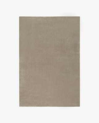 Hand-Tufted Wool Rug 9x12 ft - Nordic Knots Grand Warm Gray Rug,  Area Rug 8x10