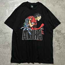 AKIRA Tetsuo Awakening Graphic T-Shirt XL Black Gray Movie Manga Tee