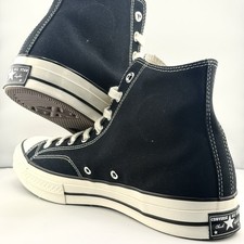 Converse Chuck 70 All Star Black Unisex Size 11 No Logo