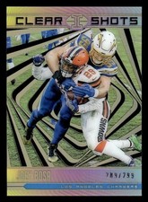 2018 PANINI ILLUSIONS JOEY BOSA CS-JB CLEAR SHOTS GOLD 289/299 CHARGERS