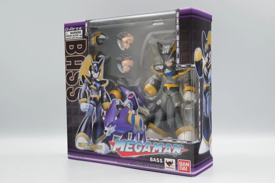 Figura RARA Bandai D-arts Megaman Rockman Bajo Fuerte y Agudos Vendedor de EE. UU. Foto 4 de 4