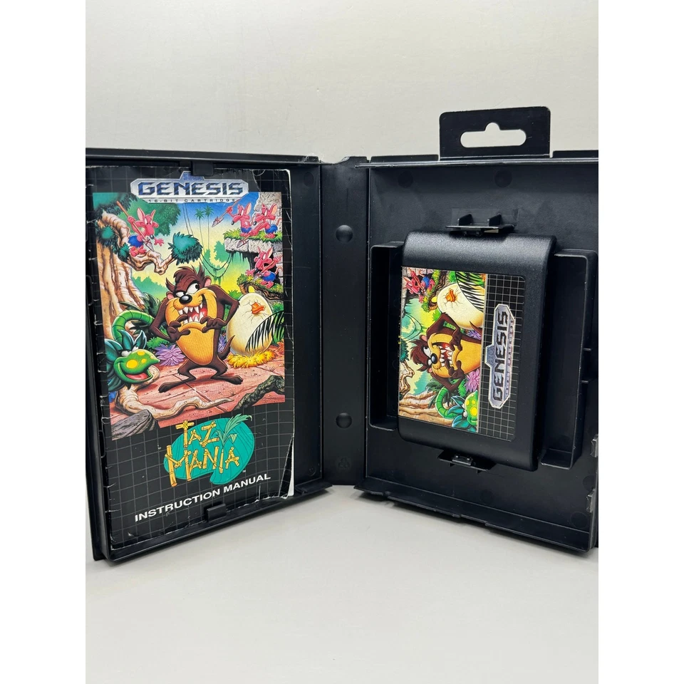 Taz-mania CIB para Sega Genesis. Foto 4 de 4