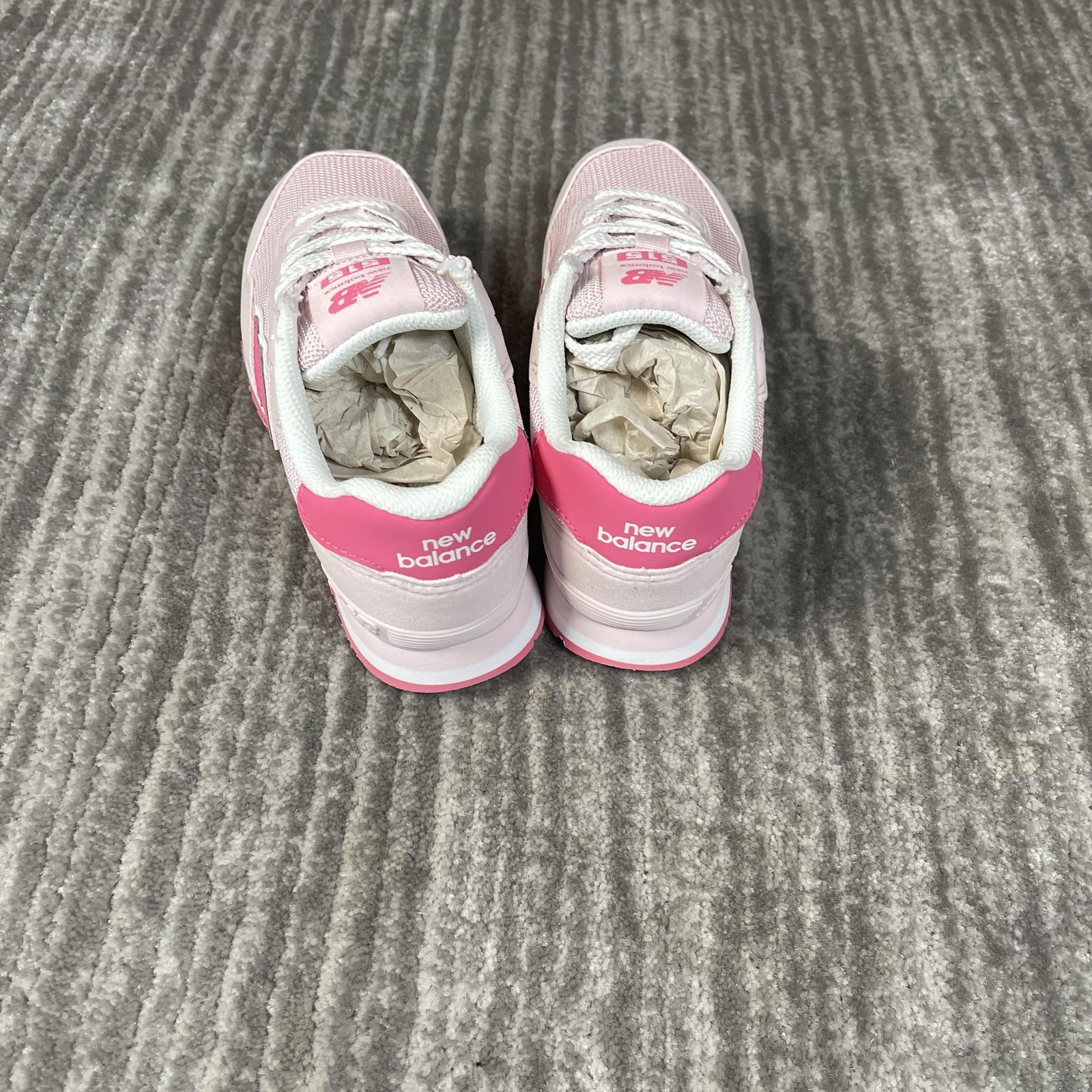 New Balance 515 Shoes Kids Size 11.5 Pink Suede Running Sneakers PC515KI thumbnail 2