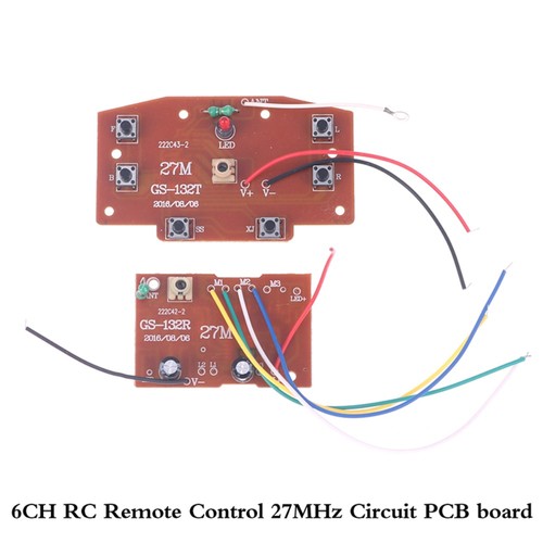27MHz Circuit Board RC Transmitter Board Remote Control Toys - Picture 8 of 8