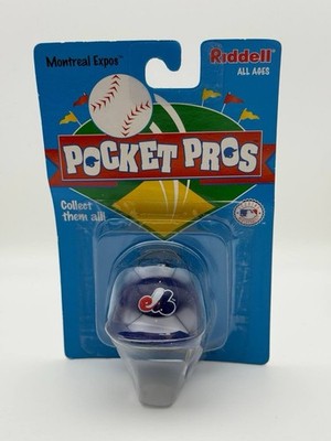 1997 Montreal Expos Riddell Pocket Pros Baseball Mini Helmet 