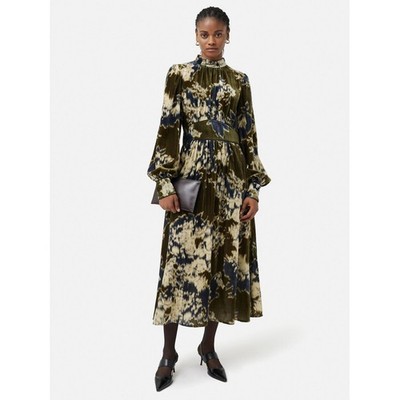 Jigsaw A-Linien Midikleid in Multi UVP 285£