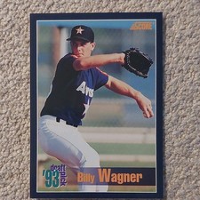 SCORE 1994 Score Billy Wagner #536 Houston Astros Rookie Draft Pick Card