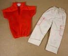 Ken red mesh Shirt & off-white Pants #2793 Fashion Collectibles vtg Mattel 1979