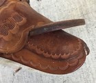 Vintage 1950s Mini Leather Wool Lining Saddle Handmade Salesman Sample Display — photo 9