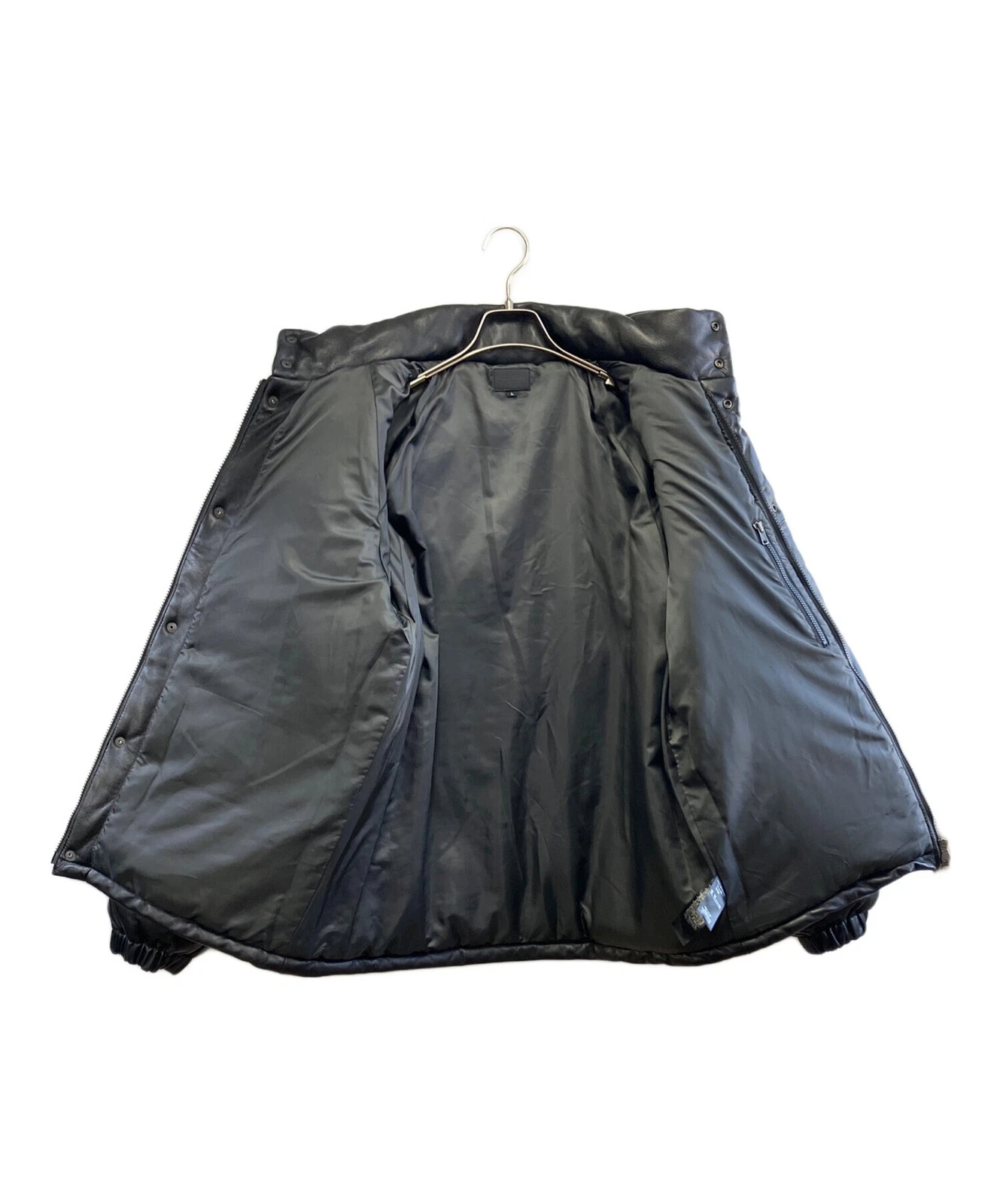 DANKE SCHON Leather Jacket Men's Size L Black - product detail image 3