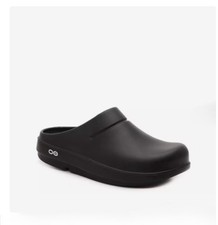 Oofos OOCloog Clogs Black Women s Size 8