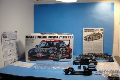 New Opened box Tamiya-Taisan Starcard Porsche 911 GT2 Model Car