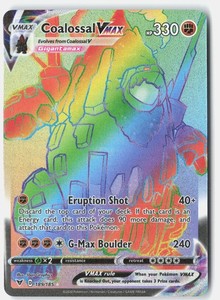 Coalossal VMAX 189/185 Secret Rare Vivid Voltage