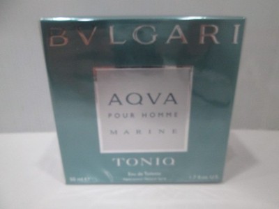 BVLGARI AQVA POUR HOMME MARINE TONIQ Profumo Uomo Eau De Toilette 50ml Spray