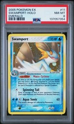 Swampert 11/106 EX Emerald Holo Rare