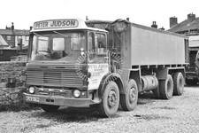 PHOTO PETER JUDSON, SILSDEN AEC MAMMOTH MAJOR - 8 WHEEL BULK TIPPER KJV 217L