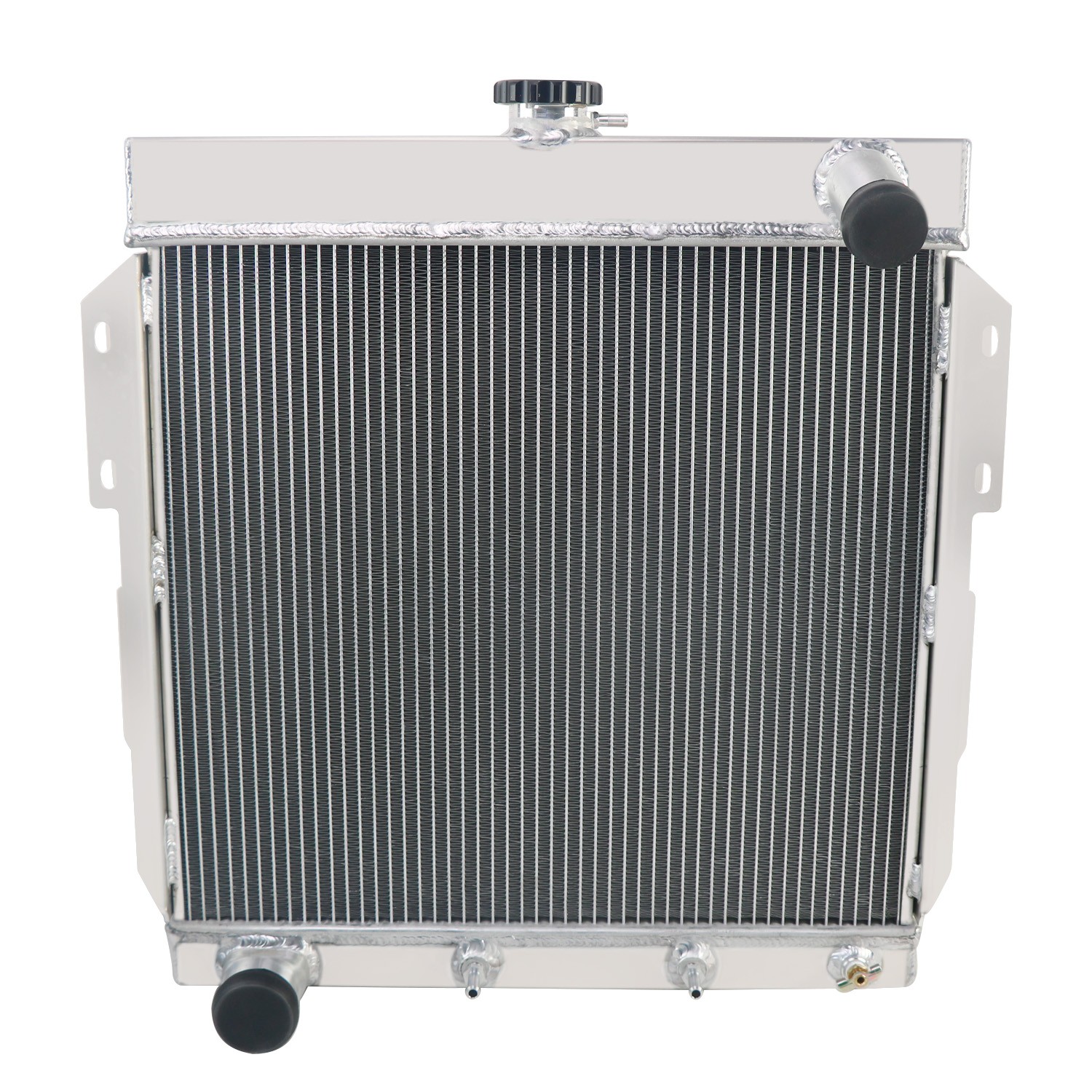 5557 Aluminum 4 Row Radiator For 1955-1957 Ford Thunderbird 4.8L 5.1L V8