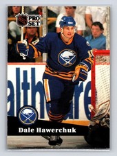 1991-92 Pro Set - Dale Hawerchuk #24 Buffalo Sabres Hockey Card