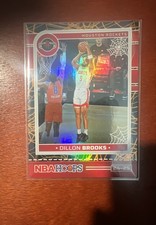 2024-25 Panini Haunted Hoops - Dillon Brooks, Dillon Brooks #154 Holo Webs