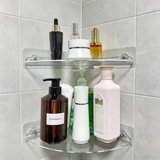 Corner Shees wall Mounted Home Decor Floating Shees Clear 