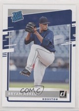 2020 Panini Donruss Rated Rookie Bryan Abreu #31 Rookie RC 00gy