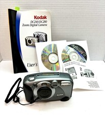 Kodak DC 280 Zoom Digital  Camera Memory Card ,User Guide Disc VtG