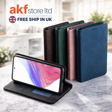 Wallet Leather Magnetic Flip Cover For Samsung Galaxy S25 S24 S23 S22 S21 Case