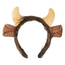 Plush Animal Ears Headband Horns Headband,Halloween Christmas Festival Theme ...