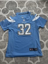 Nike NFL On Field LA Chargers #32 Jersey Women's Large Powder Blue