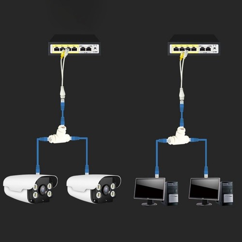 Networks Cable Connector Cost Efficiency Bandwidth Limitation Plastic Material - Photo 6/9