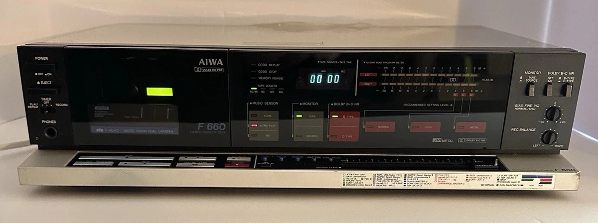 3 Head Cassette In Vintage Cassette Decks for sale | eBay