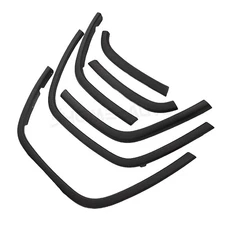 6 PCS Wheel Arch Fender Flare Molding Trim Set For 2011-2016 Jeep Grand Cherokee