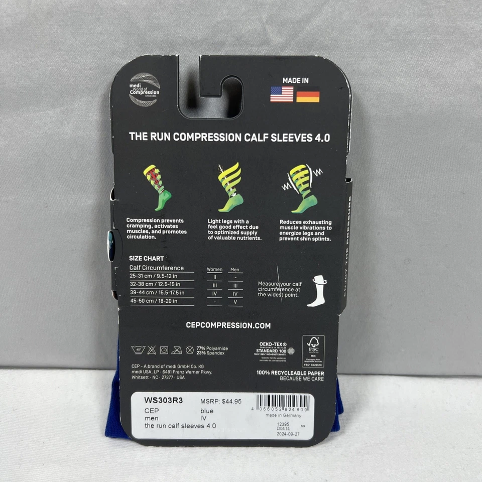 THE RUN COMPRESSION BEZERRO MANGAS 4.0, MASCULINO Azul IV - Imagem 2 de 3