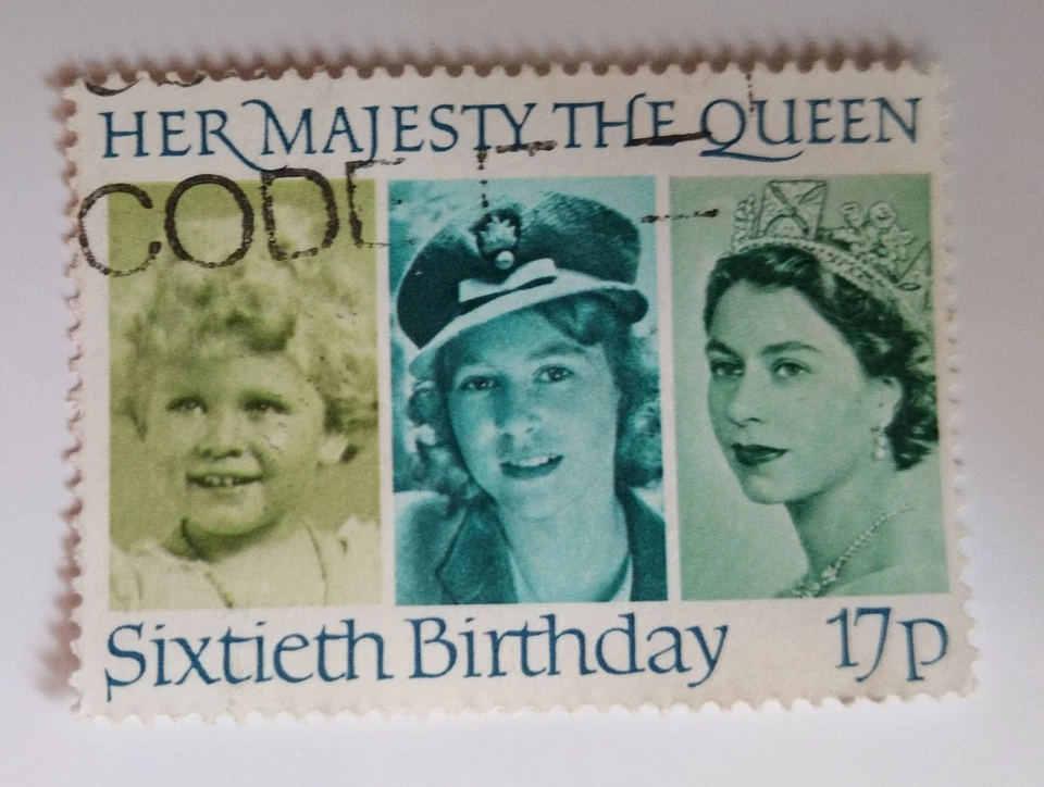 [023] 4 sellos UK Royal Mail, Her Majesty the queen - Imagen 4 de 4