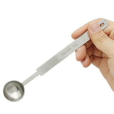 Kyuionty 7 Inch Long Handle Coffee 5 ml | 1 tsp | 1/3 tbsp | 5 cc | 1/6 oz