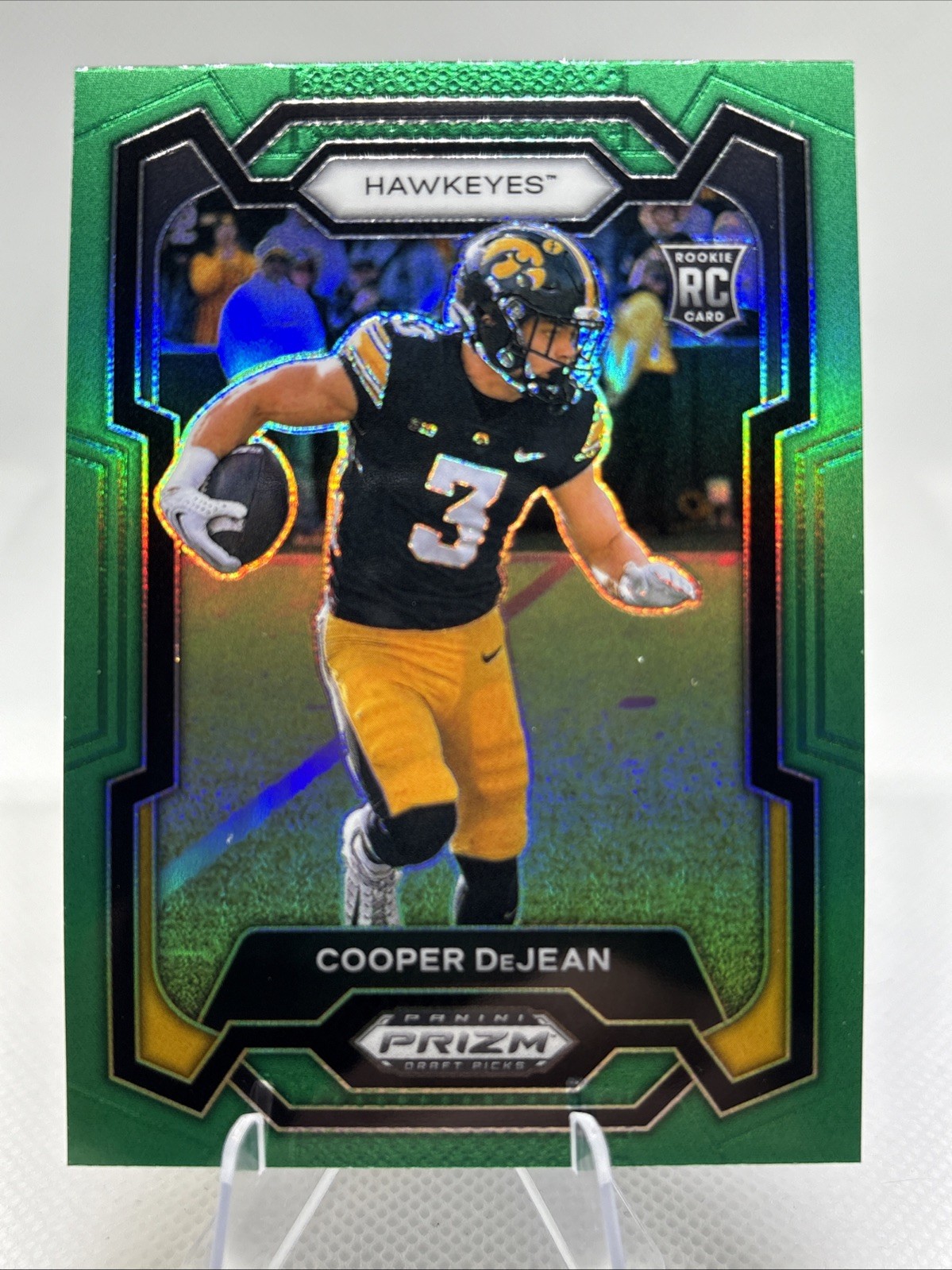 2024 Panini Prizm Draft Picks - Cooper DeJean #113 Green Prizm (RC)
