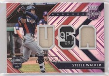 2018 Panini Elite Extra Edition USA Materials Purple 24/25 Steele Walker hg6
