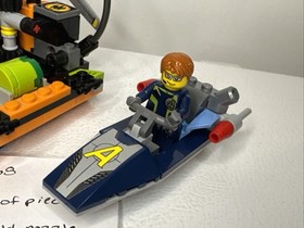 Lego 8968 River Heist set -Missing Some pieces See Description