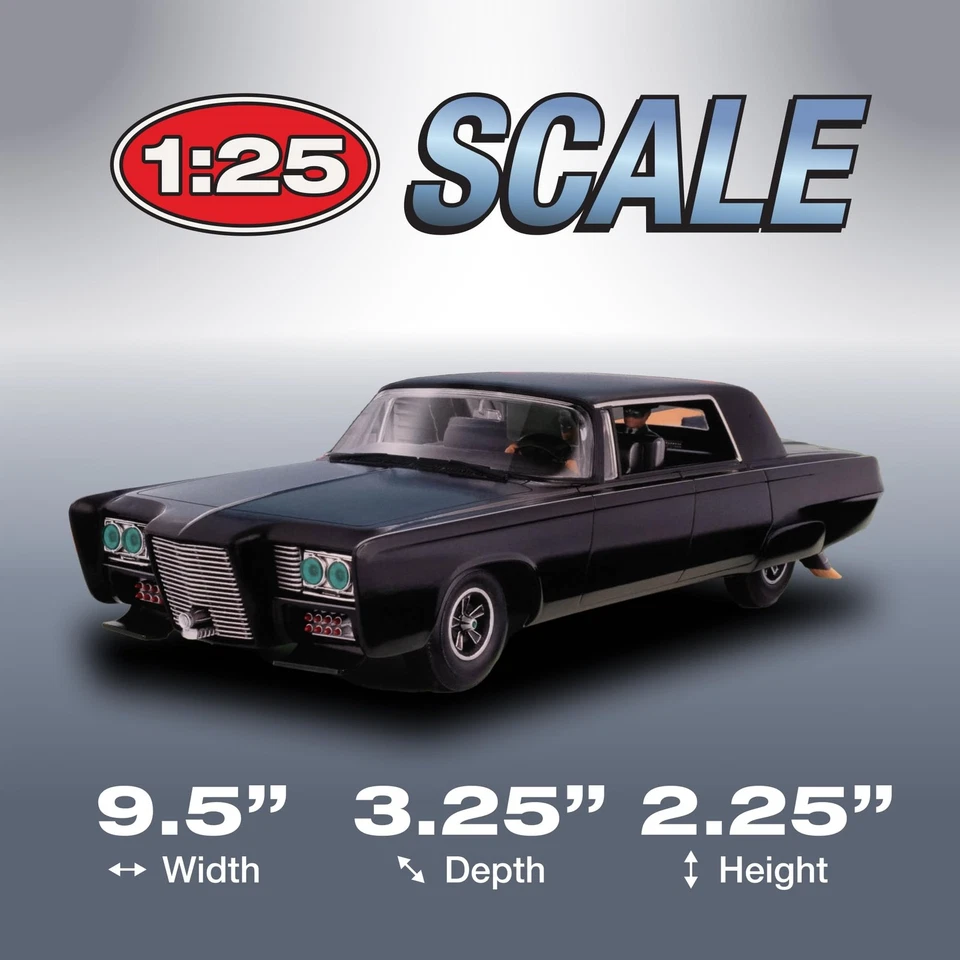 Green Hornet Black Beauty 1:25 Scale Model Kit - Image 4 of 4