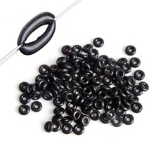 High Quality Carp Fishing Rigs Rings 100Pcs O Ring Set for Worm Connectors