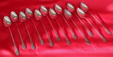 12 International Silver Wm. Rogers - Sovereign Iced Tea Spoons 1939 Silverplate