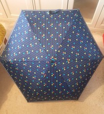 Parasol Knirps C.050 Rookie Ręczny składany odblaskowy - potrójny niebieski