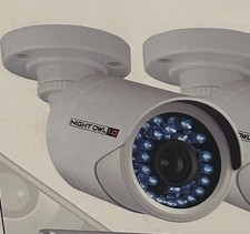 Night Owl 1.0 THD CM-THD10W-BU 720p Security Camera  Cable