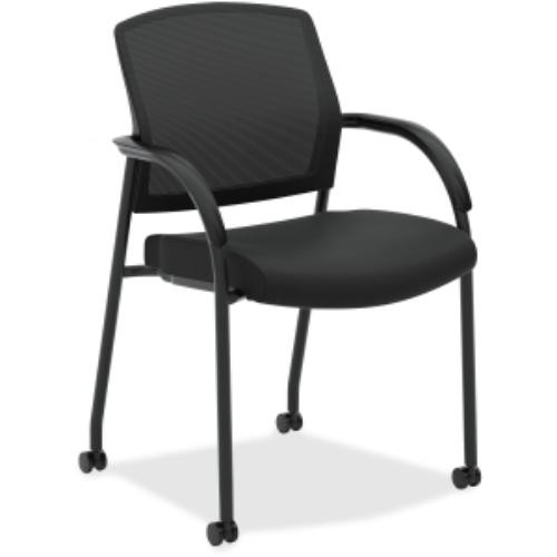 Fabric Black Steel Frame