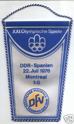 Olympia Pennant 22.07.1976 GDR - Spain